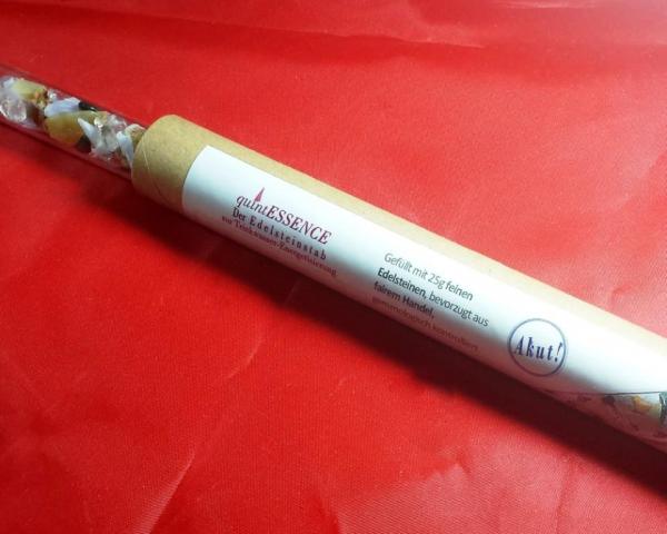 toGO -  5 wichtige Edelsteinmischungen, ideal zum Verreisen und Mitnehmen -  die praktischen quintESSENCE-MINI-Edelsteinstäbe